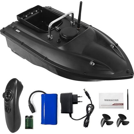 Télécommande sans fil pour bateau amorceur de pêche, lanceur de poissons, détecteur de poissons, portée de 430 à 540 mètres, bateau à leurre, hors-bord D13 5200 mAh UE (1/5)