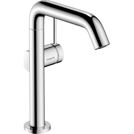 Hansgrohe Tecturis S - Grifo de lavabo con desagüe Push Open, CoolStart, EcoSmart, cromo 73360000 (1/3)