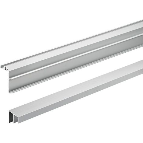 Hettich Lauf-u. Führungsprofilset ob.lauf., aufliegend 2300mm, TopLine L 9277164 (1/2)