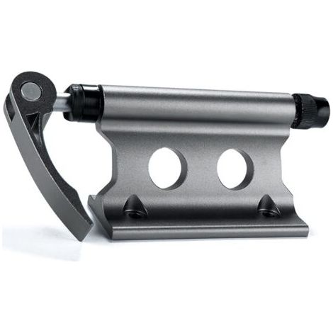 Support de Fixation de Fourche de Vélo Alliage D'aluminium Fixation Velo Fourche Argent Support de Fourche Avant pour Vélo- À Dégagement Rapide pour VTT,Voiture,Bike,Bicyclette