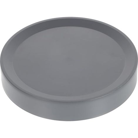 Support Pot De Fleur à roulettes Invisibles - Plateau Roulant avec Soucoupe IntéGréE - Socle Chariot Gris Noir pour ExtéRieur Et IntéRieur - Repose Plante Lourd Base Mobile (1/5)