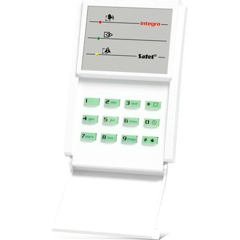 Satel INT-S-GR Weißes Tastatur für Alarmanlage