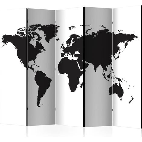 Paravento - Black & White World II [Room Dividers] - 225x172 (1/4)