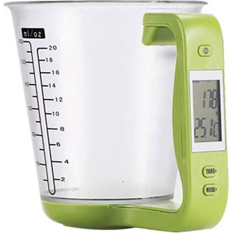 Tasse à mesurer, balance de cuisine numérique, balance électronique Libra-AquaForge (1/5)