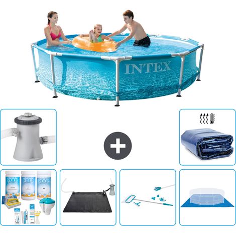 Intex Piscine Tubulaire Ronde - 305x76 cm - 7-pièces S20358 (1/5)