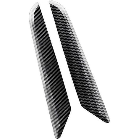 Lot de 2 poignées de porte intérieures en fibre de carbone pour véhicules 2021 et 2022 (conduite à droite). (1/5)