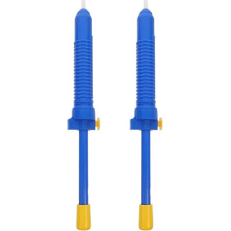 Pompe dessouder manuelle en plastique bleu durable grand format (1/5)
