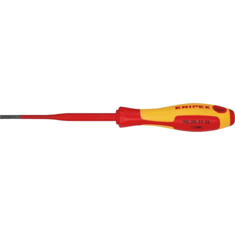 Draper 3.5mm Slimline VDE Insulated Slotted Screwdriver (Model 72380) – Precision, Safety, and Durability