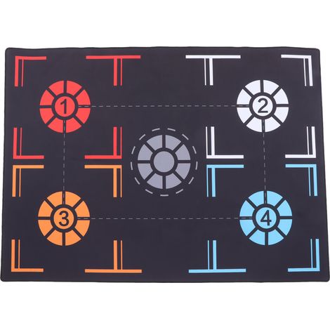 Tapis d'entraînement de dribble silencieux antidérapant, couverture sportive épaisse pour basketball à domicile, 3mm