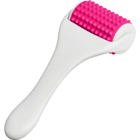 Rodillo Masaje Manual - Para Músculos y Fascia - Silicona - Para Cuello Brazos Piernas Espalda - 1 Unidad (1/5)