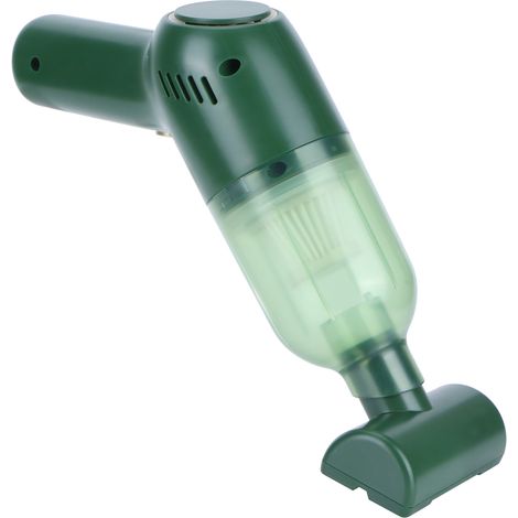Aspirateur sans fil 8000Pa, recharge USB, pour voiture et maison - Vert (1/5)
