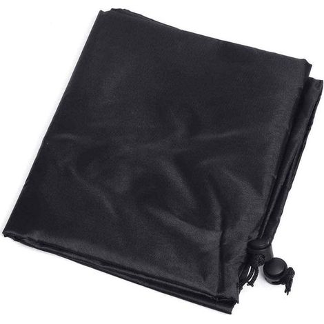 Housse imperméable pour barbecue extérieur - 112,4 x 64,1 x 95,6 cm - Noire (1/5)