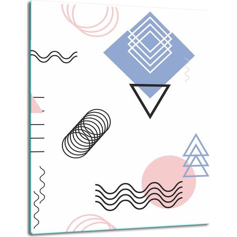 TABLERO DE MESA CON PANEL DE CRISTAL DE 40x52 CM (ESTILO) (1/5)
