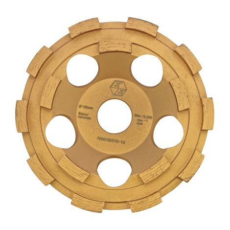 [NEUWERTIG] B-Ware Eibenstock Diamantschleifteller Schleifteller ø 125x22,22 Mm Beton Ziegel Basalt