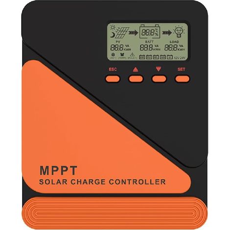 Régulateur de charge de panneau solaire MPPT 40A 12V 24V Auto MAX 100V PV pour GEL SLD FLD LI (1/5)
