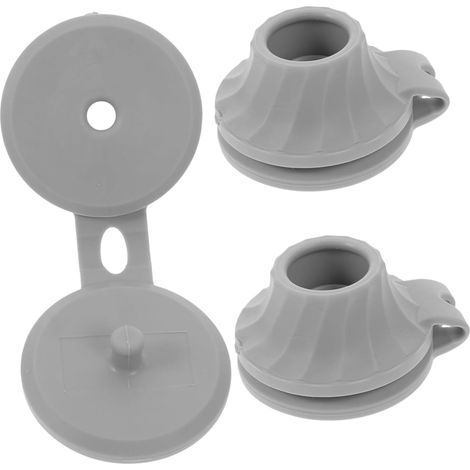 teiliges Set mit tropffreien Verschlüssen mit umgekehrtem