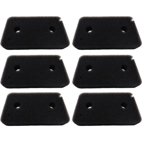 Schaumstofffilter / Schwammfilter / Schaumfilter für Miele T7900WP Ecoactive T7950WP T7950WP T7952WP T7954WP T SPECIAL S WP T7850WP Trockner - 6 Stück (1/3)