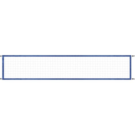 1 Filet de volley-ball, Nylon robuste, 4,5 x 0,9 m, Installation rapide, Pour piscine ronde ou rectangulaire, Loisirs aquatiques (1/5)