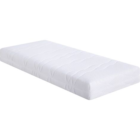 Matratze 90 x 200 x 20 cm – Taschenfederkernmatratze – Härtegrad H3 – Öko-Tex-zertifiziert – 7 Zonen