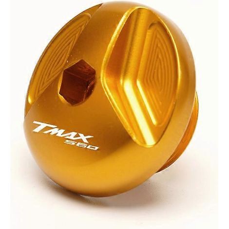 Cache-vis d'huile modifiés en alliage d'aluminium MOWOK pour YAMAHA TMAX560 TECHMAX 18-20 ans (TMAX560 Or) (1/5)