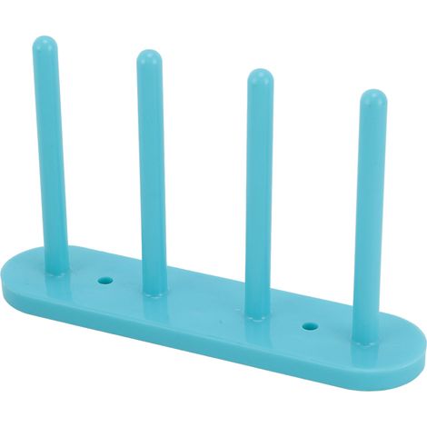 Support magnétique pour bobines de fil, organisateur de bobines en plastique, support de rangement pour accessoires de machine à coudre, 4 colonnes (1/5)