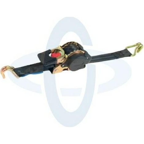 Cinghia di ancoraggio Rollo 253 3,0 m LC 250 daN, BF 0,5 daN Cinghia autotensionante da 25 mm