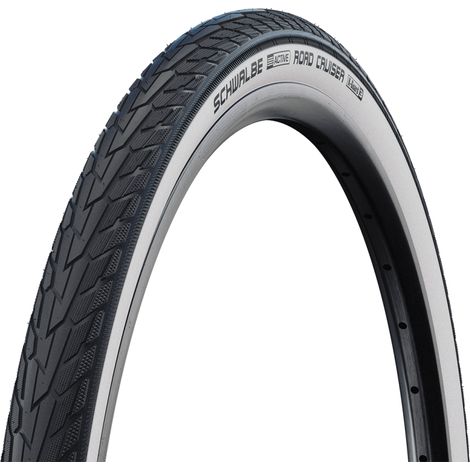 Pneu Vélo Route 24x1.75 Flancs Blancs - Protection K-guard Anti-crevaison - Schwalbe