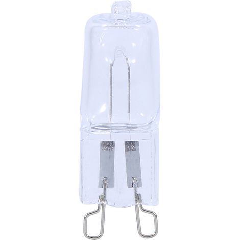 10 ampoules G9 40W JCD verre clair halogène 220V, lot de 10, éclairage durable et économique (1/5)