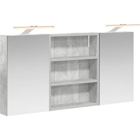 Maison Exclusive - Badezimmerschrank-Set 3 pcs 100 x 10,5 x 50 cm