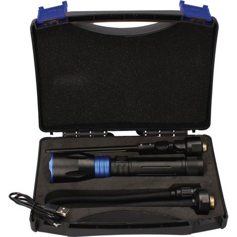 Maleta Bx3en1 Recargable/9w/650-480-220lm/negro