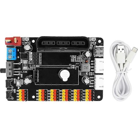 24-Kanal-PWM-Servo-Debugging-Board, Motorsteuerungsmodul, Werkzeug für DIY-Elektronikroboterarm-RC-Auto-Kits (1/5)