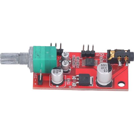 Amplificateur Audio Portable MAX4410, Module Préampli Casque 3.5mm, Alimentation 3-12V pour DIY (1/5)
