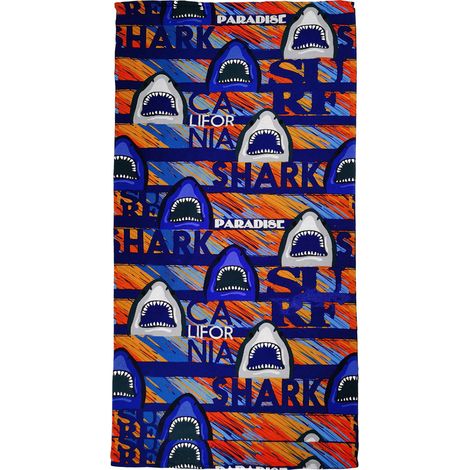 1 serviette de plage, microfibre, 75 x 150 cm, motif tropical, ultra absorbante, pour plage piscine yoga camping (1/5)