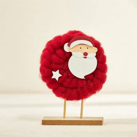 Weihnachtsdekorationen aus Filz: Rentiere und Elche, Weihnachtsbaum, Beispiele für Mini-Filzornamente, Schreibtischdekorationen (1/4)
