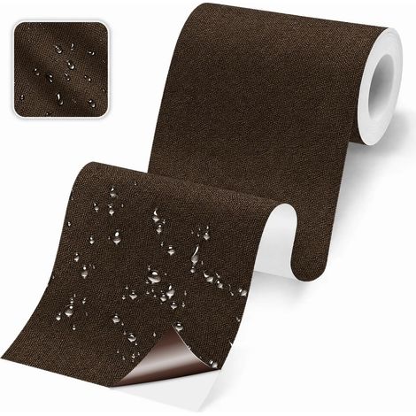 Kit de réparation autocollant pour tissu et tente 1 rouleau de ruban de réparation de toile 7,8 x 200 cm patchs imperméables pour canapé auvent tonnelle de jardin tente en coton siège (1/5)