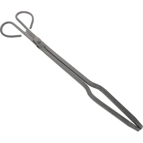 Pinces à Bûches Robustes En Fer 52 Cm Incurvées - Poignée Isolante (1/5)