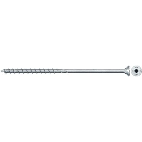 Vis à bois fischer PowerFast II 10,0x200 à tête fraisée TX TG acier galavanisé, passivée bleu 50 pièces