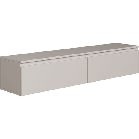 Selsey BEMMI -Mobile TV sospeso a 2 ante -150 cm -greige