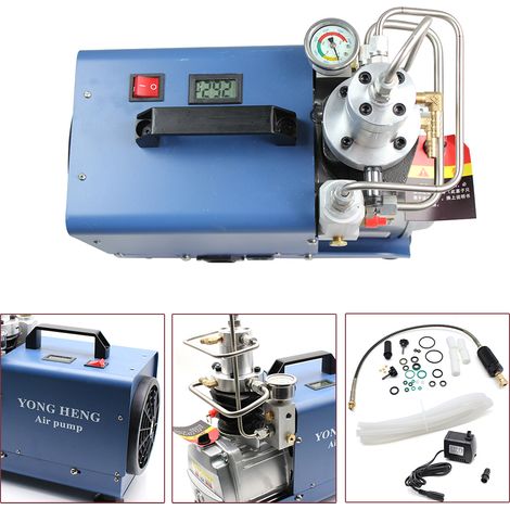 300Bar Kompressor PCP Hochdruck Luftpumpe Kompressorpumpe Pumpe Elektrische 220V (1/5)
