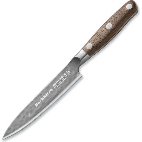 F. DICK Officemesser Allzweckmesser DarkNitro Küchenmesser Eichenholz 81147122 (1/4)