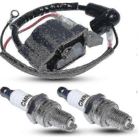 Kit bobine d'allumage et bougie pour tondeuse Honda GX35 GX35NT HHT35S UMK435, remplace la pièce 30500-Z0Z-0 Boris (1/4)