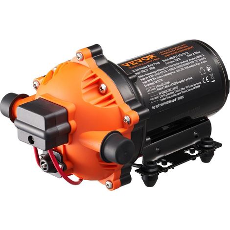 Pour Camping-Car et Bateau Pompe à Eau Potable 12V CC Alimentation Food Truck 5 Chambres 18,93 L/min 70 PSI Port 1/2'' MNPT (1/5)