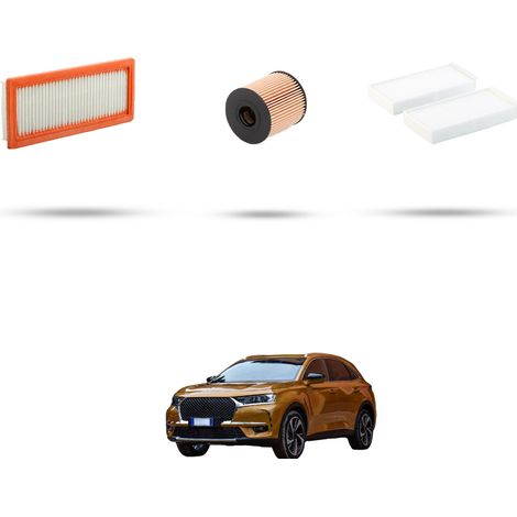 Kit tagliando 3 filtri compatibile con Citroen Ds7 1.6 PureTech 165kw dal 2018 (1/5)