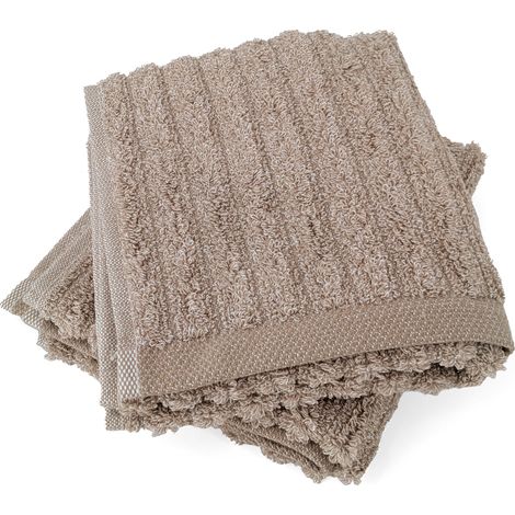 Serviette invité uni coton SPECTRE (1/5)