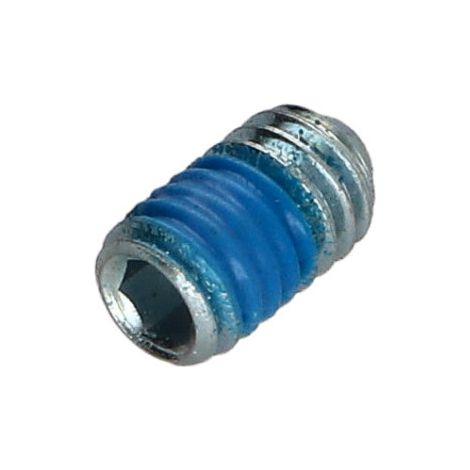 Vis métaux Sans tête six pans creux (sthc) Clé de 3 HC3 M6X10 Bout cuvette Acier zingué Frein filet-1 pièce