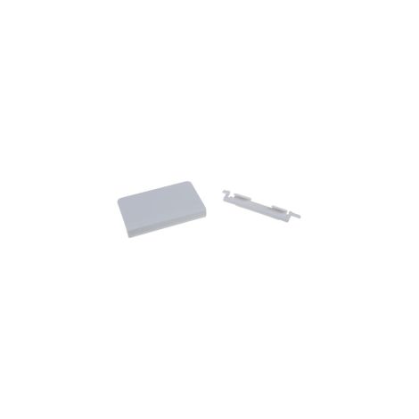 Kit poignée de porte (7430326, 9590222) Réfrigérateur, congélateur KOMPATIBEL MIELE, LIEBHERR