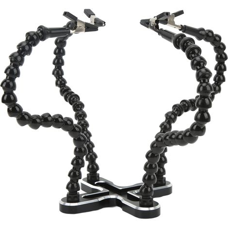 Outil de soudage à bras flexible à 4 bras avec base en alliage d'aluminium pour circuits imprimés (1/5)