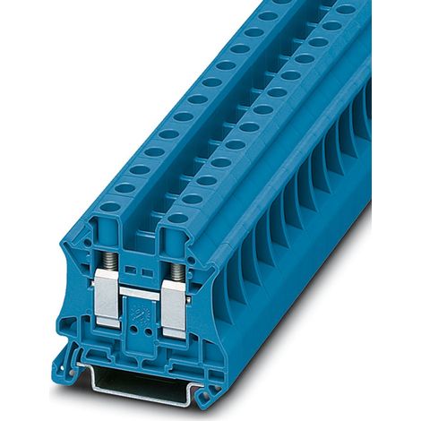 Bloc de jonction de traversée Phoenix Contact UT 10 BU, 0.5  16mm², A visser, Bleu ( Prix pour Paquet de 5 )