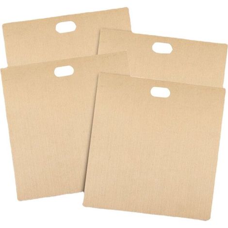 Sacs à grille-pain réutilisables, 100 utilisations, revêtement antiadhésif pour sandwichs, en-cas et croque-monsieur - 4 pièces (1/3)