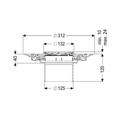 KESSEL 48670 pièce d'adaptation Variofix